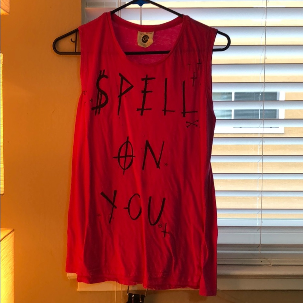 Cotton On Pink Muscle tee